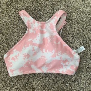 🌟PINK AND WHITE BIKINI TOP🌟